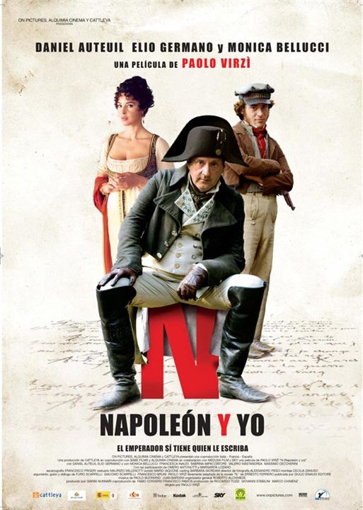 "N" Napoleón y yo : Cartel