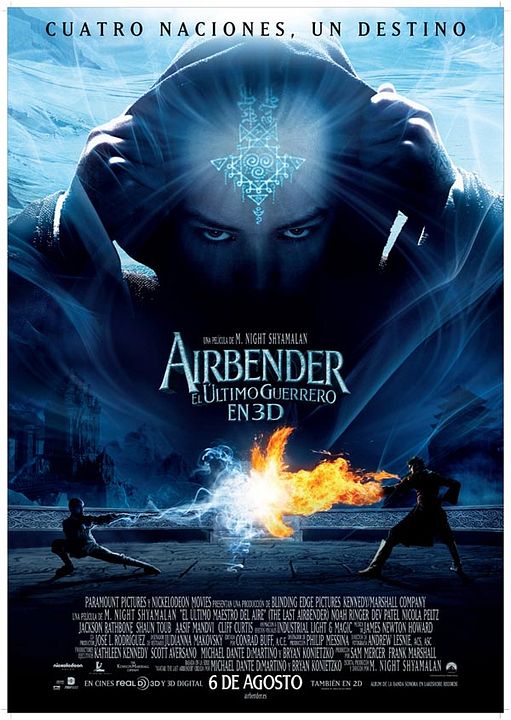 Airbender. El último guerrero : Cartel