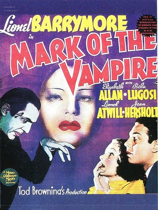 La marca del vampiro : Cartel