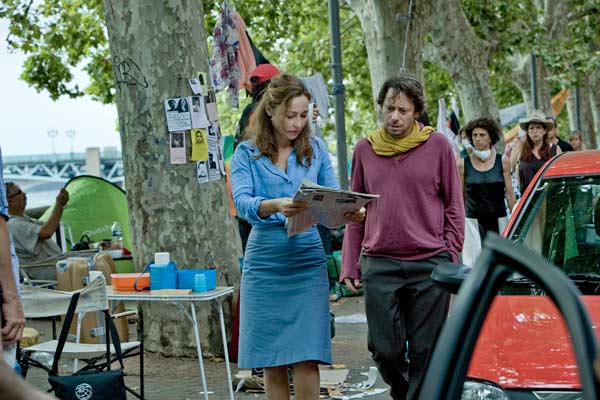 Los últimos días del mundo : Foto Mathieu Amalric, Arnaud Larrieu, Catherine Frot, Jean-Marie Larrieu