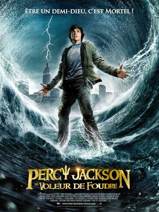 Percy Jackson y el Ladrón del Rayo : Cartel
