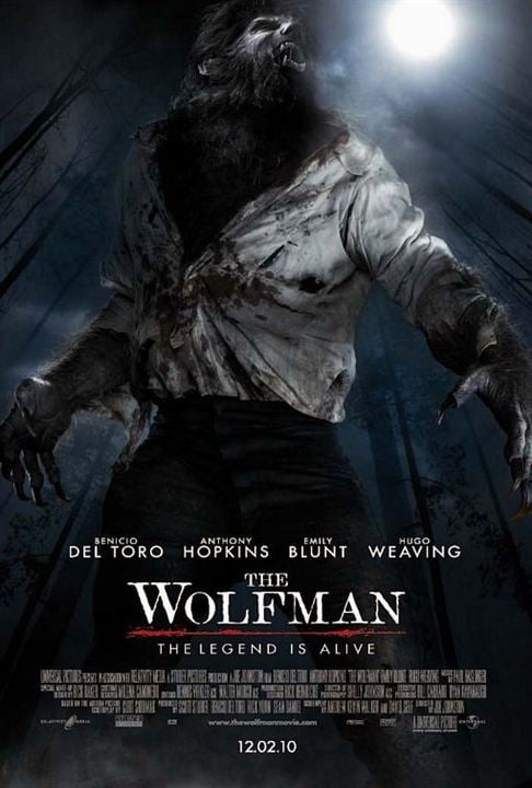 El hombre lobo : Cartel