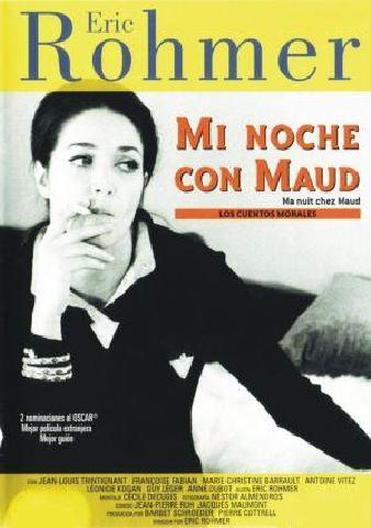 Mi noche con Maud : Cartel