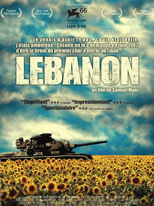 Lebanon : Cartel Samuel Maoz