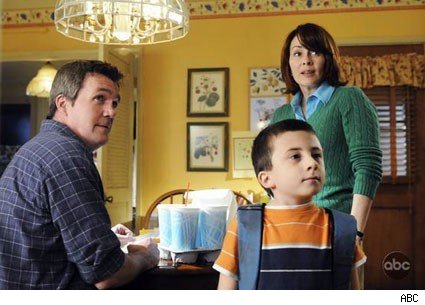 Foto Neil Flynn, Patricia Heaton, Atticus Shaffer