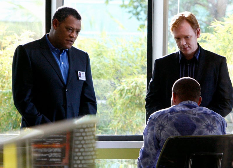 Foto Laurence Fishburne, David Caruso