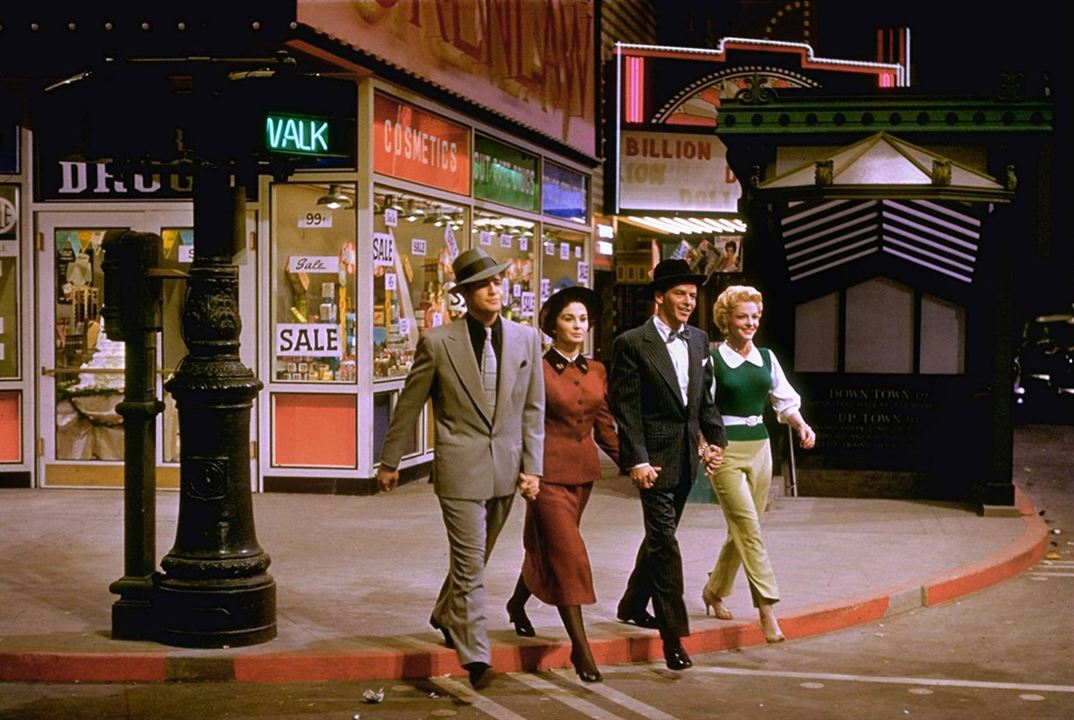 Ellos y ellas : Foto Frank Sinatra, Jean Simmons, Marlon Brando, Vivian Blaine