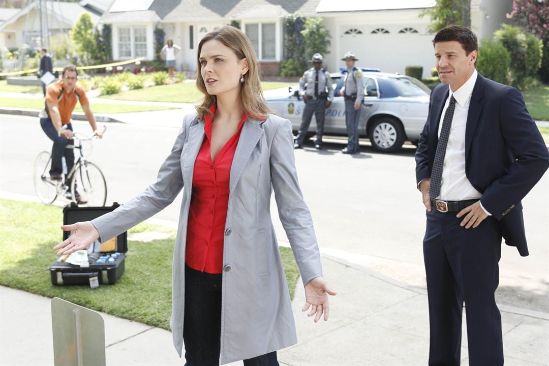 Foto Emily Deschanel, David Boreanaz