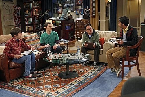 The Big Bang Theory : Foto Jim Parsons, Kunal Nayyar, Simon Helberg, Johnny Galecki