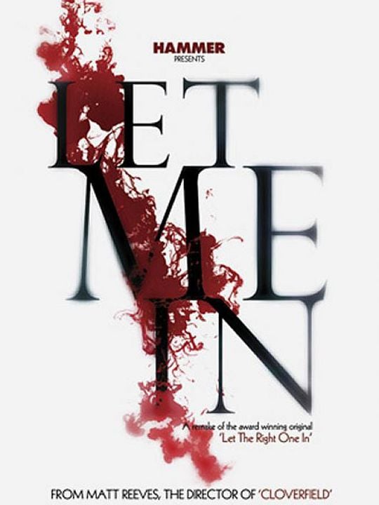 Déjame entrar (Let Me In) : Cartel