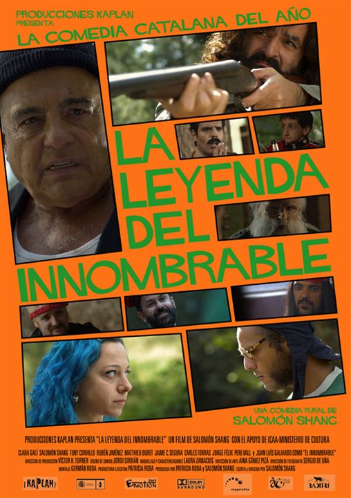 La leyenda del innombrable : Cartel