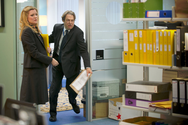The Thick of It : Foto Roger Allam, Olivia Poulet