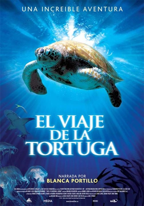 El viaje de la tortuga : Cartel