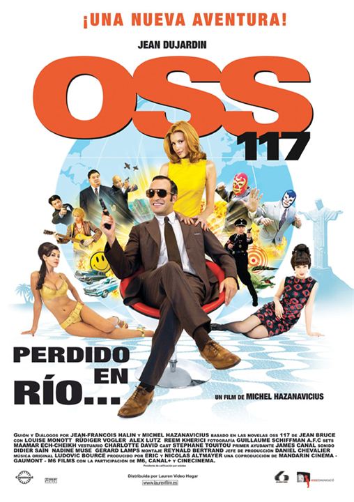 OSS 117: Perdido en Río : Cartel