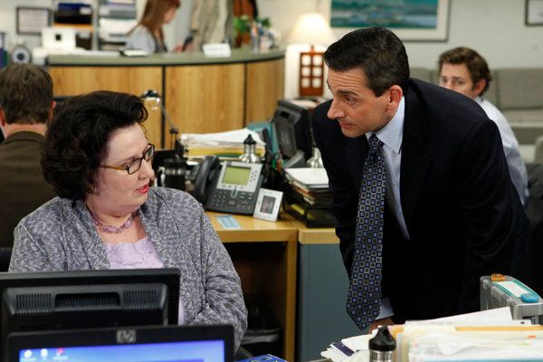 The Office (US) : Foto Phyllis Smith, Steve Carell