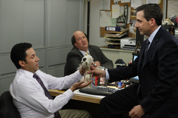 The Office (US) : Foto Brian Baumgartner, Steve Carell, Oscar Núñez