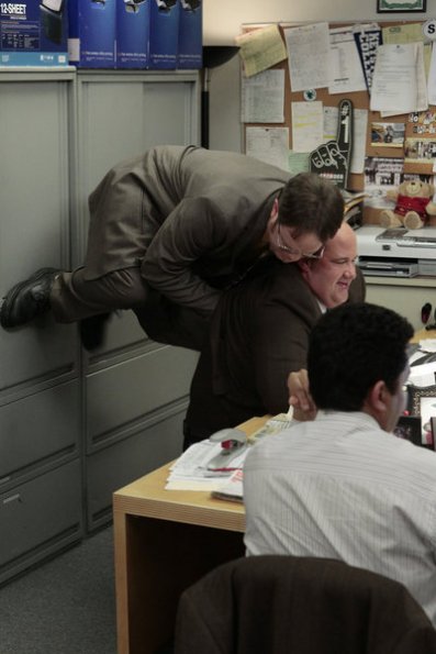 The Office (US) : Foto Brian Baumgartner, Oscar Núñez, Rainn Wilson