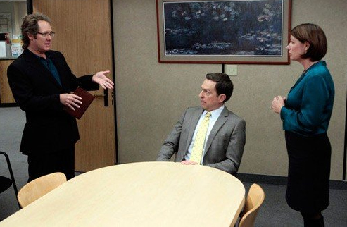 The Office (US) : Foto James Spader, Ed Helms, Maura Tierney
