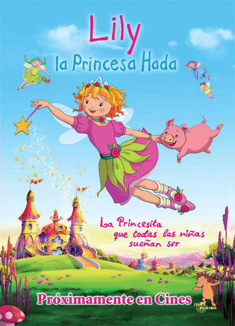 Lily, la princesa hada : Cartel