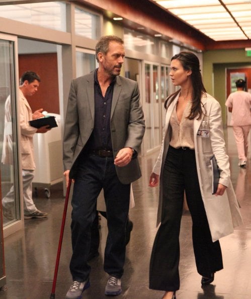 House : Foto Hugh Laurie, Odette Annable