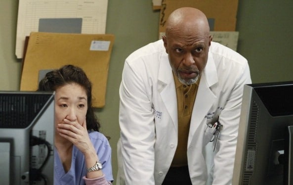 Anatomía de Grey : Foto James Pickens Jr., Sandra Oh