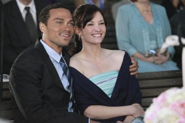 Anatomía de Grey : Foto Jesse Williams, Chyler Leigh