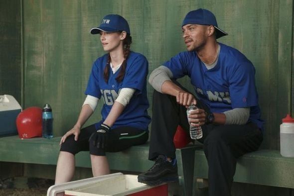 Anatomía de Grey : Foto Jesse Williams, Chyler Leigh