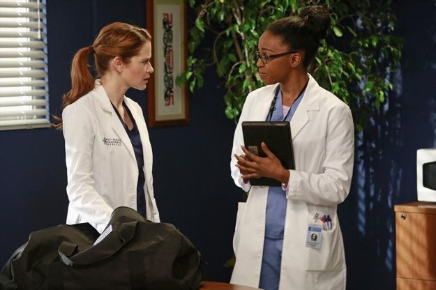 Anatomía de Grey : Foto Sarah Drew, Jerrika Hinton