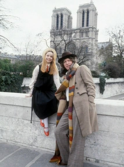 Foto Lalla Ward, Tom Baker