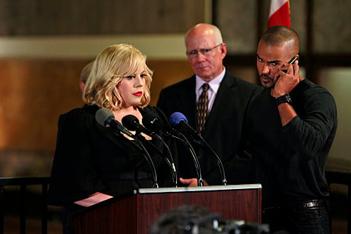 Foto Kirsten Vangsness, Shemar Moore