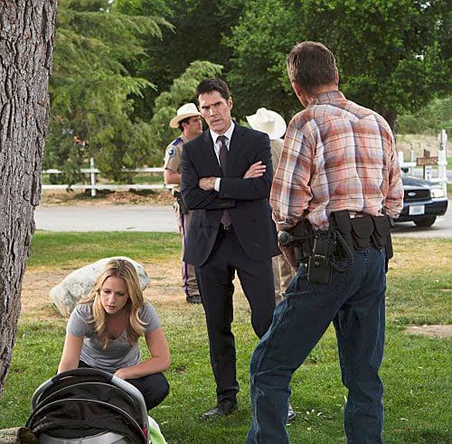 Mentes criminales : Foto Thomas Gibson, A.J. Cook