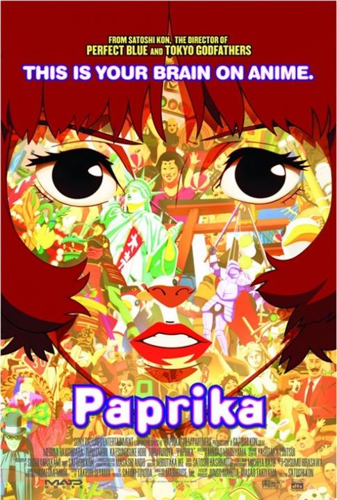 Paprika, detective de los sueños : Cartel