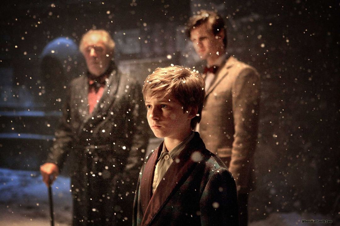 Doctor Who (2005) : Foto Michael Gambon, Matt Smith (XI), Laurence Belcher