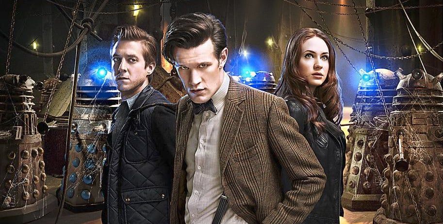 Doctor Who (2005) : Foto Arthur Darvill, Karen Gillan, Matt Smith (XI)