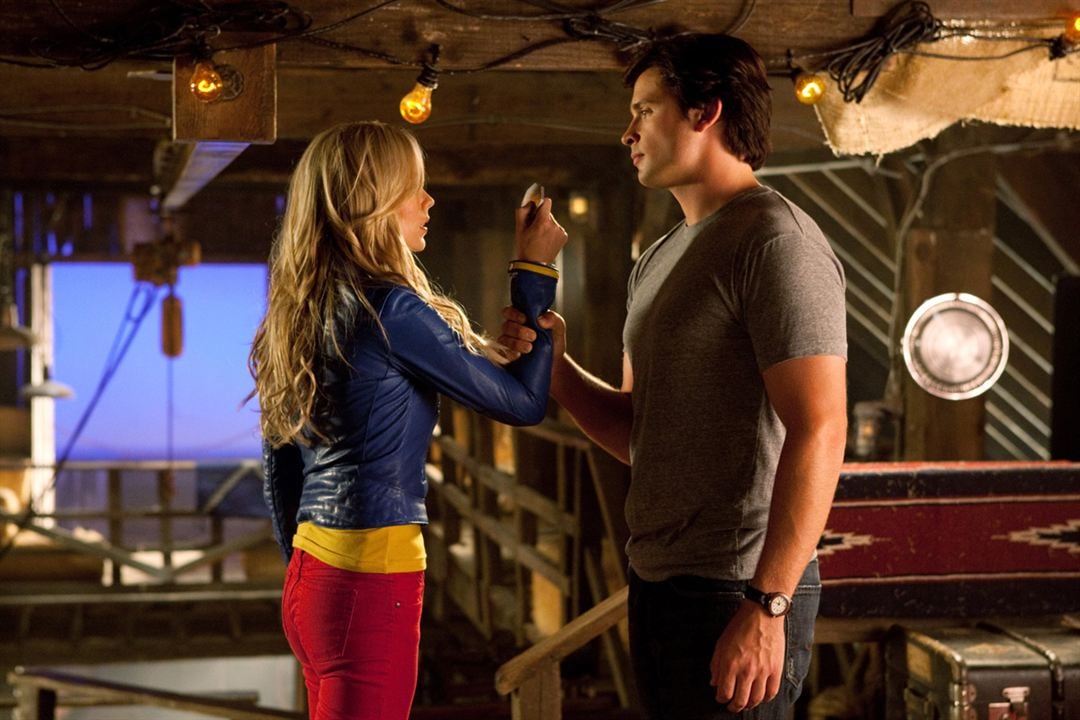 Foto Laura Vandervoort, Tom Welling