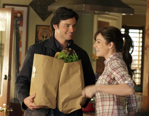 Foto Erica Durance, Tom Welling