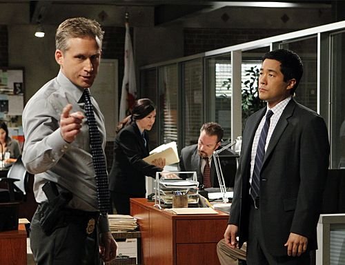 El Mentalista : Foto Reed Diamond, Tim Kang