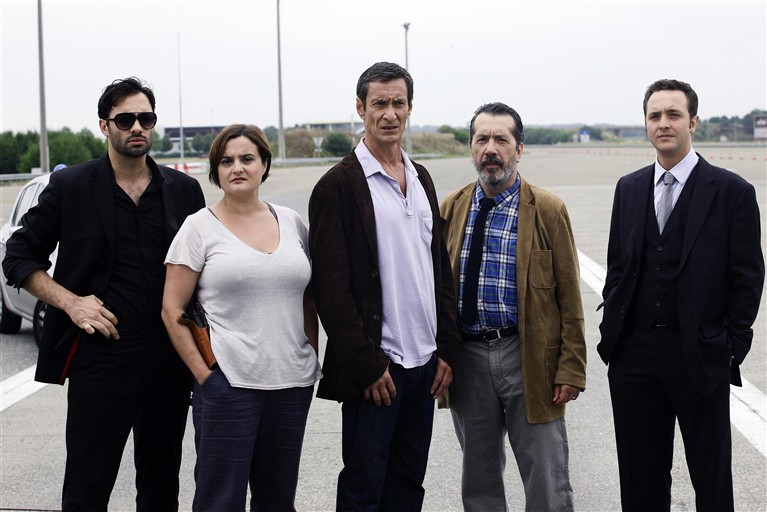 Foto Xavier Gallais, Jacques Bondoux, François Levantal, Benjamin Boyer, Tatiana Gousseff