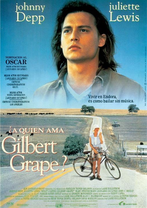 ¿A quién ama Gilbert Grape? : Cartel