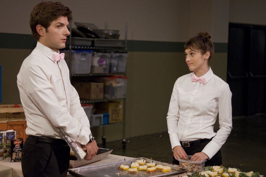 Party Down : Foto Lizzy Caplan, Adam Scott