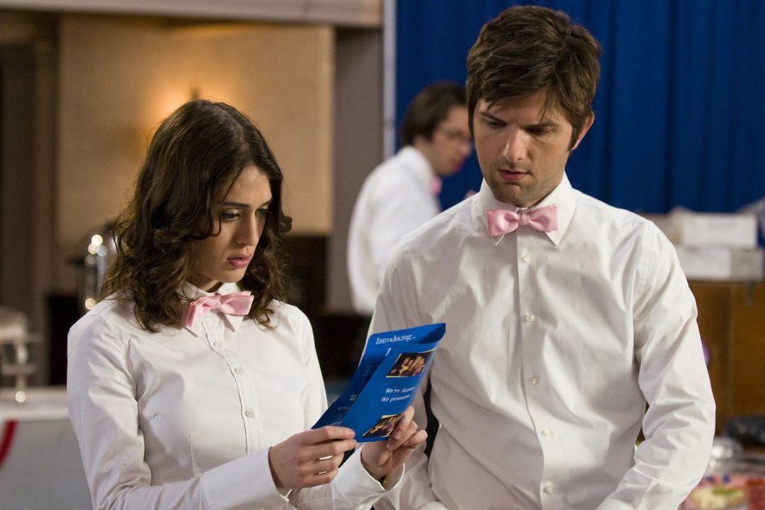 Foto Lizzy Caplan, Adam Scott