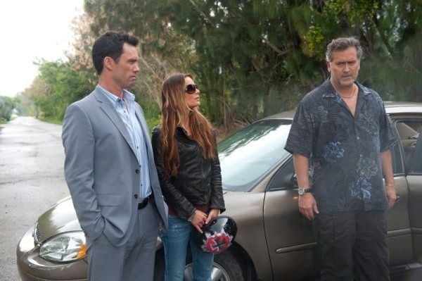 Foto Gabrielle Anwar, Jeffrey Donovan