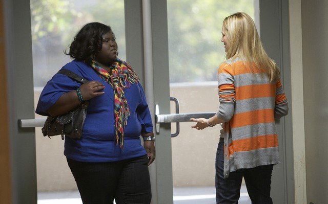 Foto Gabourey Sidibe, Laura Linney