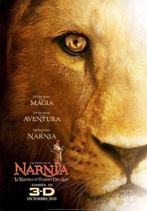 Las Crónicas de Narnia: La travesía del viajero del Alba : Cartel
