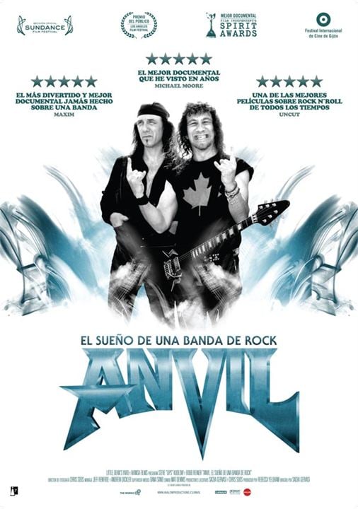 Anvil. El sueño de una banda de Rock : Cartel