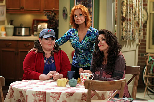 Mike y Molly : Foto Katy Mixon, Melissa McCarthy, Swoosie Kurtz