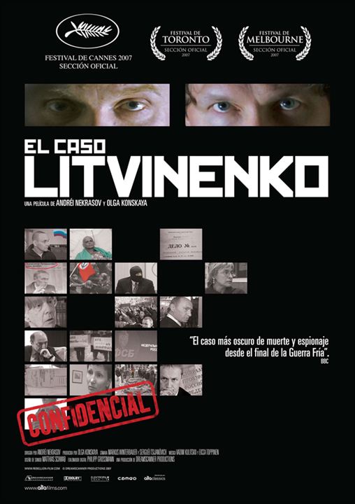 El caso Litvinenko : Cartel