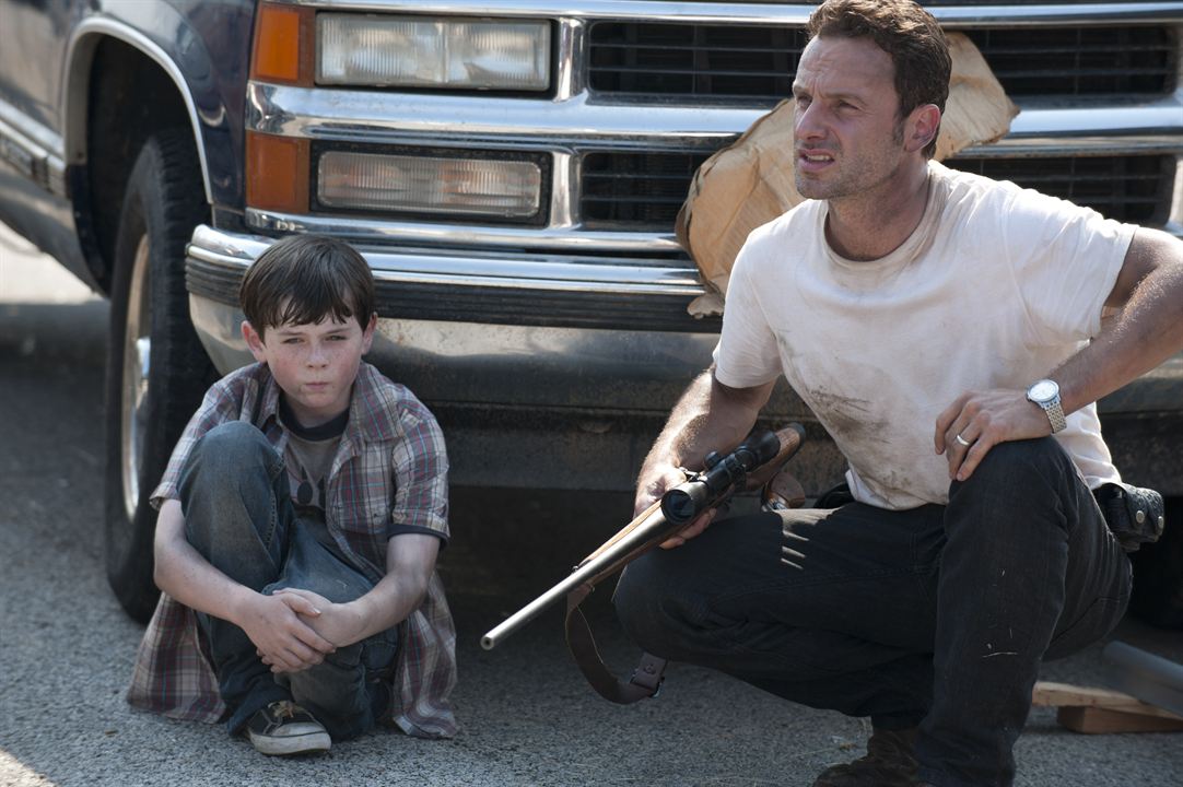 The Walking Dead : Cartel Chandler Riggs, Andrew Lincoln