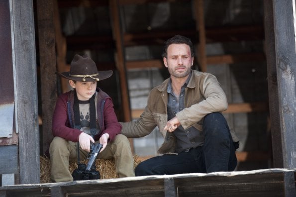 The Walking Dead : Foto Chandler Riggs, Andrew Lincoln