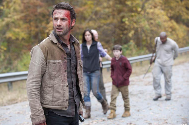 The Walking Dead : Cartel Chandler Riggs, IronE Singleton, Andrew Lincoln, Scott Wilson, Sarah Wayne Callies